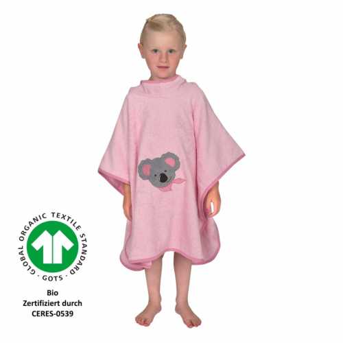BIO KOALA MÄDCHEN PERLE BADE-PONCHO