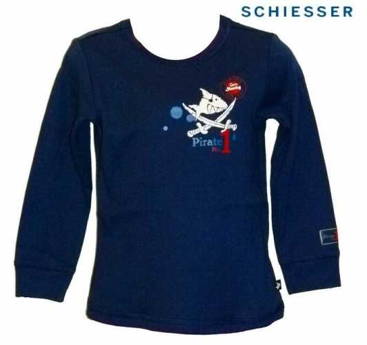 Schiesser Langarmshirt blau "Pirate No 1"