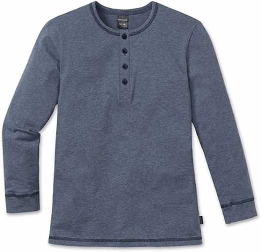 Schiesser Jungen Langarm-Shirt blau