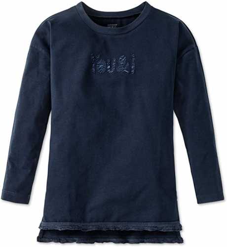 Schiesser Jungen Langarm-Shirt dunkelblau