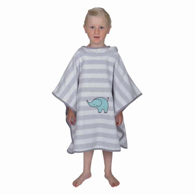 ELEFANT RINGEL CHROM BADE-PONCHO ELEFANT RINGEL CHROM BADE-PONCHO