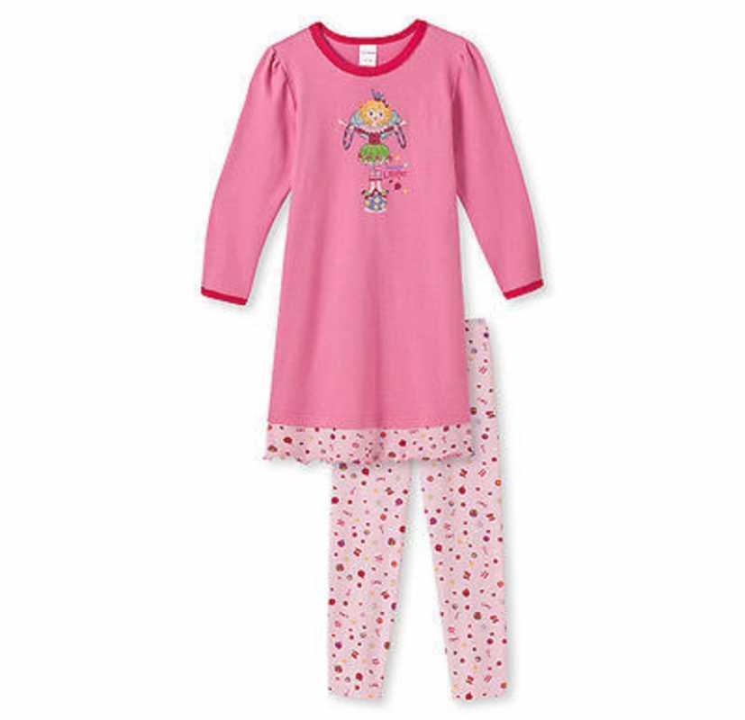 Nachthemd + Leggings / Schlafanzug rosa "Prinzessin Lillifee"