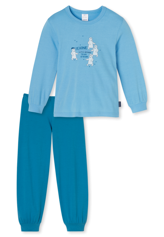 Schlafanzug hellblau "Eisbär & Co"