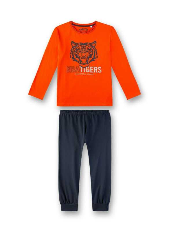 Schlafanzug Orange "Tiger"