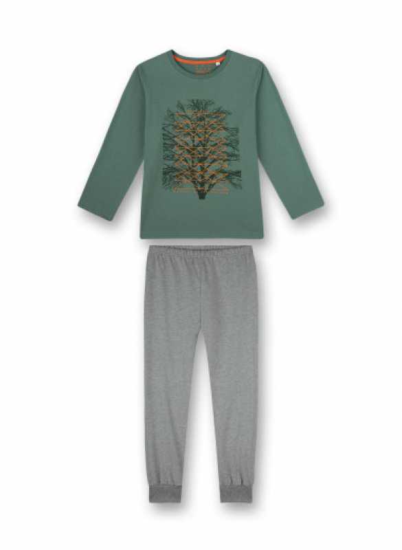 Jungen-Schlafanzug Grün Wild Adeventure Jungen-Schlafanzug Grün Wild Adeventure