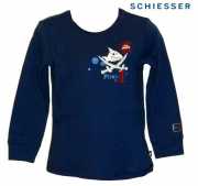 Schiesser Langarmshirt blau "Pirate No 1"