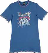 Schiesser Big Shirt blau "Summertime"